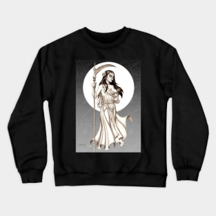 Reaper with Hourglass Crewneck Sweatshirt